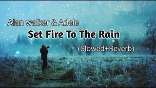 Set Fire To The Rain - Alan Walker | (Slowed+Reverb) Slow + Reverb | New Song 1 August 2022