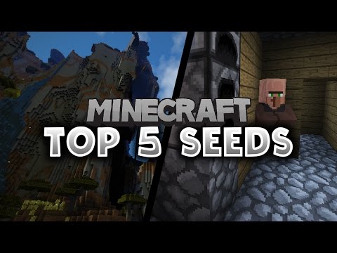 TOP 5 MINECRAFT SEEDS! - Minecraft 1.11.2 - Villages, Mesa, & Temples!