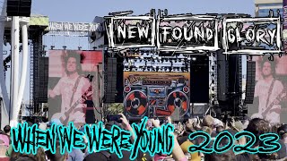 New Found Glory Live When We Were Young 2023 Partial Set