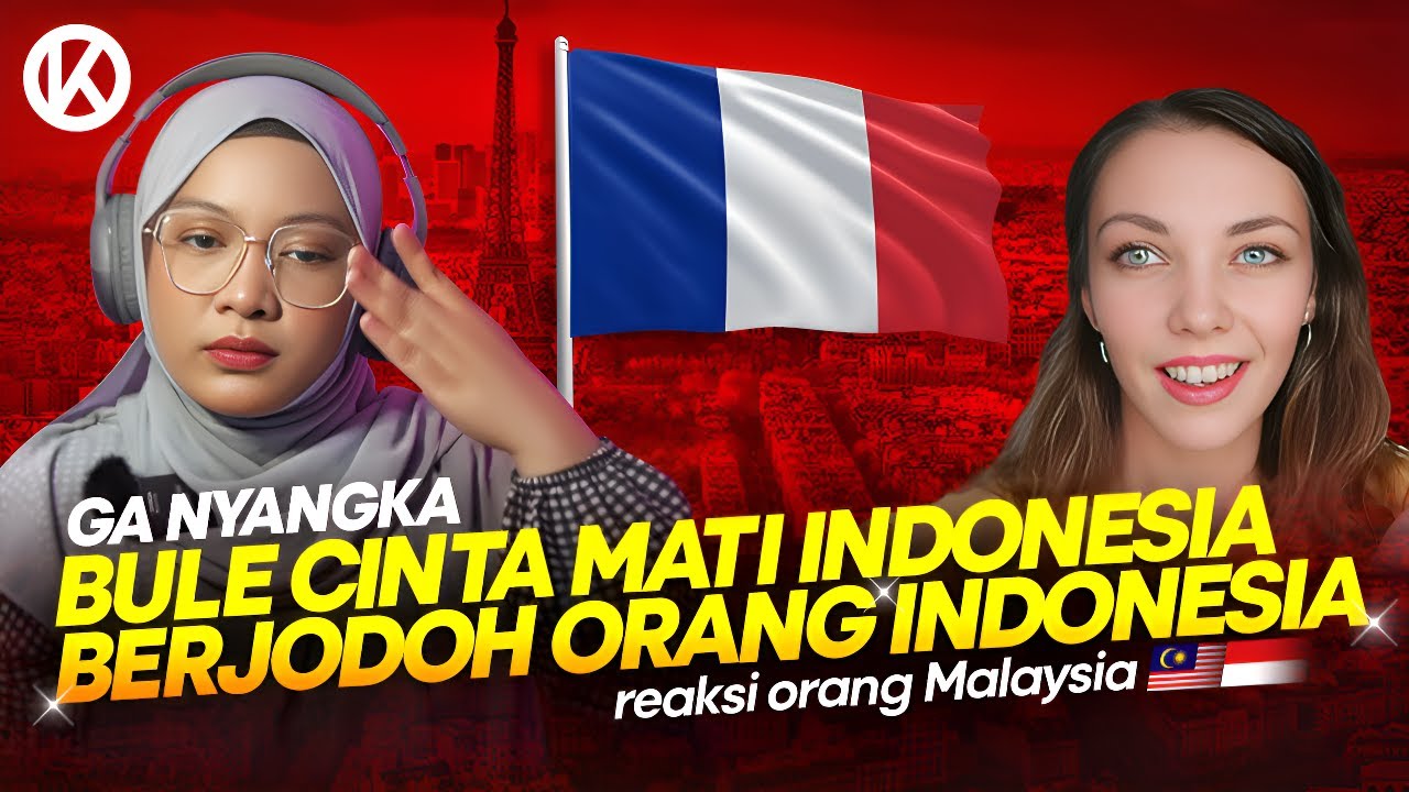 🇮🇩 Bule Cinta Mati Indonesia! Jodoh Sama Orang Indonesia! 🇲🇾 Reaction