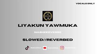 Liyakun Yawmuka | Vocals Only  | Slow & Reverb - NasheedVerse