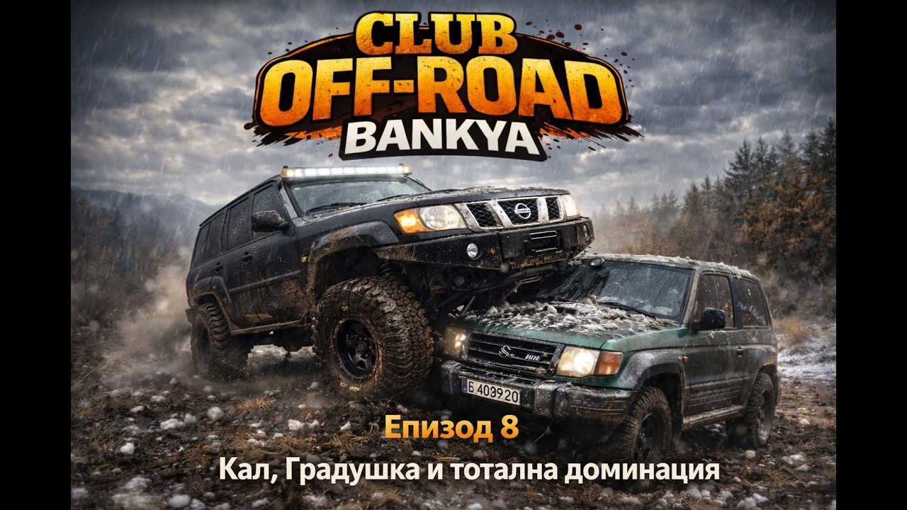 CLUB OFF-ROAD BANKYA – ЕПИЗОД 8 🔥🟫 Кал | 🌨️ Градушка | 💥 Сблъсък | 👑 Тотална доминация