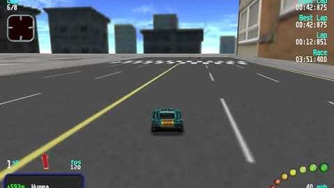 Re-Volt Custom Track "The City3" by doll265 , 12 Cars 8 Laps, Pickups