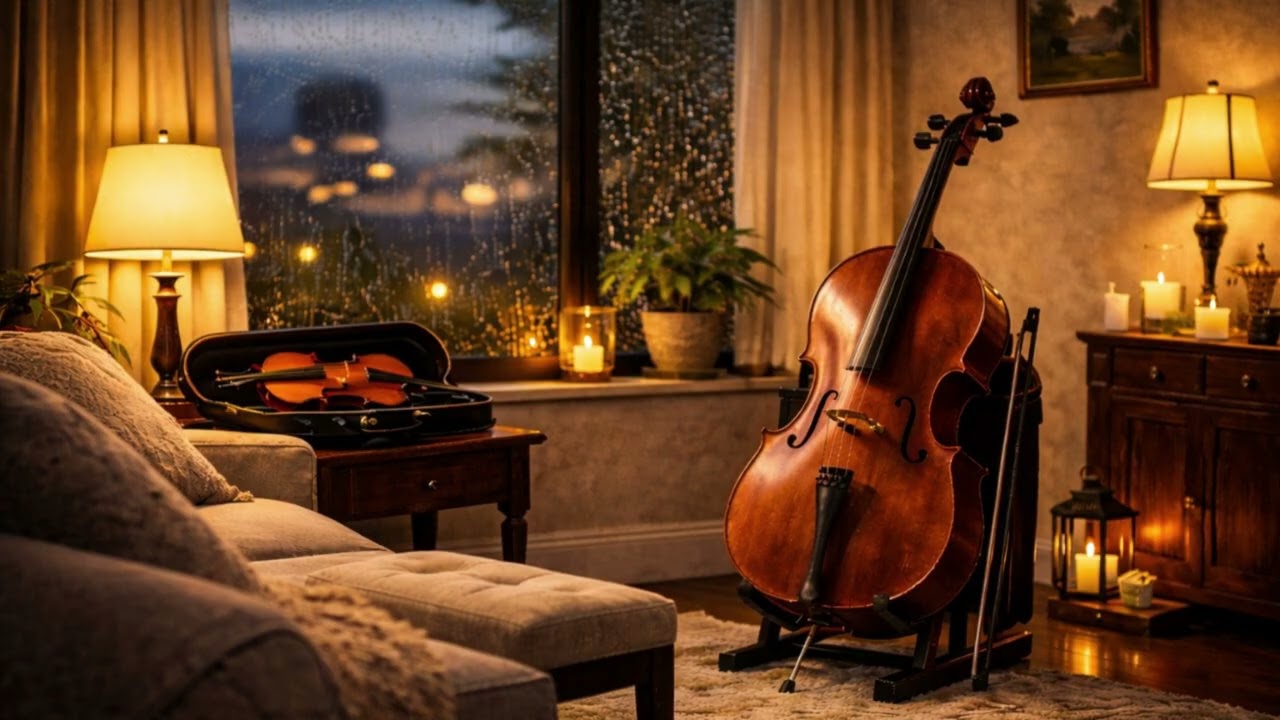 Cello & Violin Drones for Deep Sleep  1 Hour (No Melody, No Rhythm)