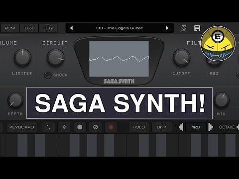 Saga Synth for iOS - Sweet Retro Chiptune Synth!