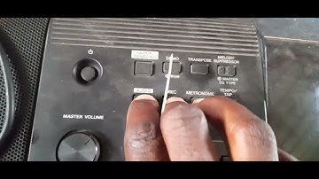 How to record audio  direct to your flash disk using  Yamaha psr E 4563