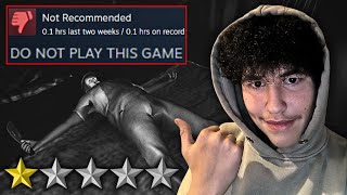 I Tested 1-Star Horror Games...
