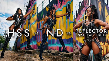 High-Speed Sync vs ND Filter vs Reflector: Best Outdoor Portrait Lighting Setup