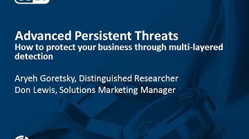 APTs: How to protect your business through multiple layers of detection