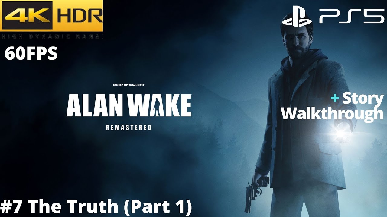 Alan Wake Remastered (PS5) 4K 60FPS HDR Gameplay - (PS5 Version) 