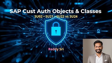 SAP S/4HANA Security: Create Authorization Classes & Objects Using SU02 SU21|SU22 | SU24| Full Guide