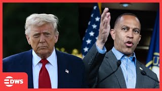 Hakeem Jeffries DESTROYS Trump in Explosive Washington Press Conference | Breaking News | AC15