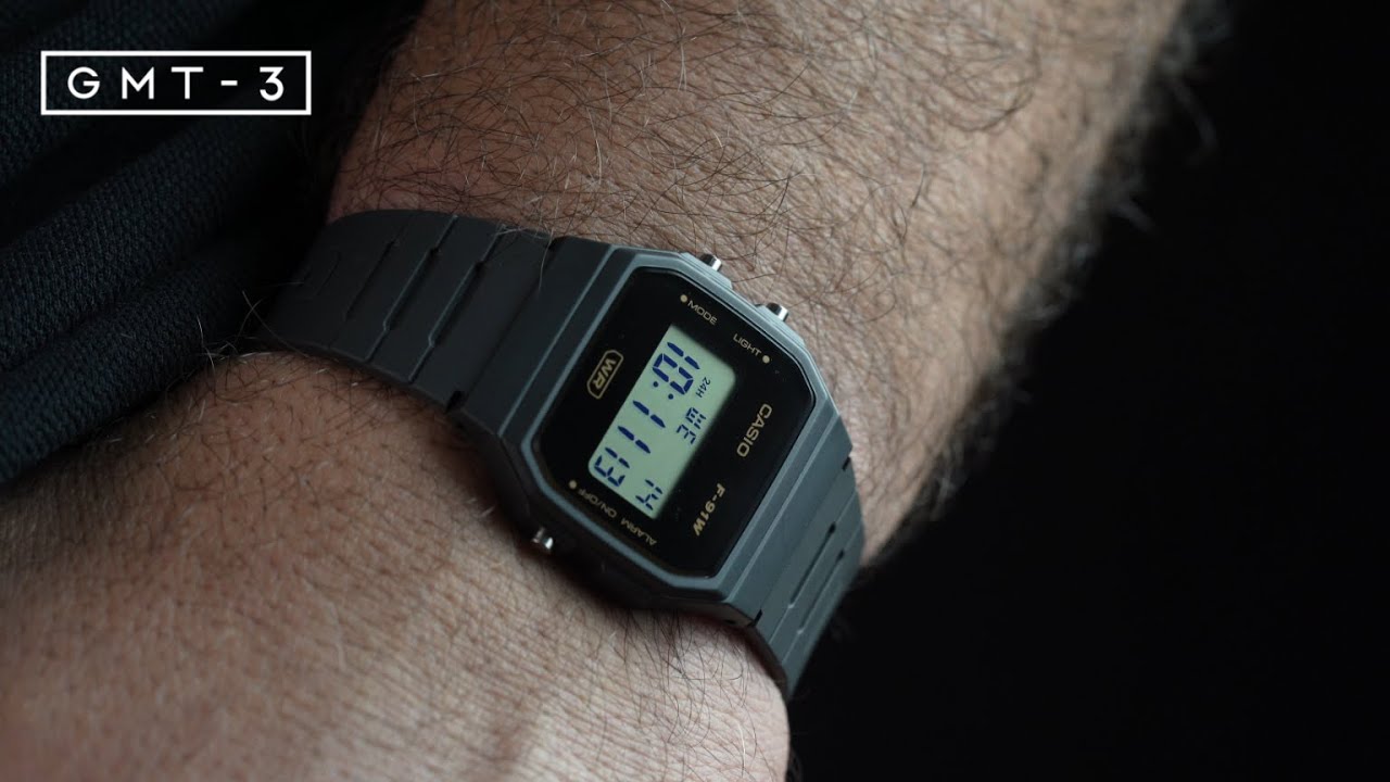 Casio Lança o Novo F-91W! Confira o Relógio Bom, Bonito e Barato da Casio!