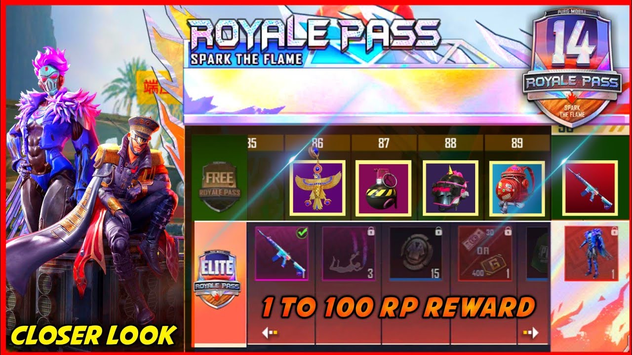 FULLY LOOK | PUBG MOBILE SEASON 14 ROYAL PASS REWARDS | SEASON 14 ROYAL PASS NEW LEAKS PUBG MOBILE