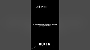 GIS Interview Questions:#Question 11 #gis #question #software #jobinterview #ai #fact #gissolutions
