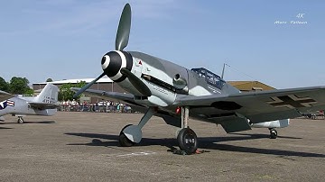 4Kᵁᴴᴰ 4K UHD Messerschmitt BF 109G  The Only German Flying BF 109  with Daimler Benz DB605 A engine