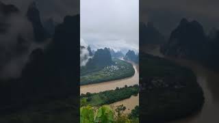 XiangGongShan Mountain, in Yangshuo, Guilin, 桂林阳朔相公山