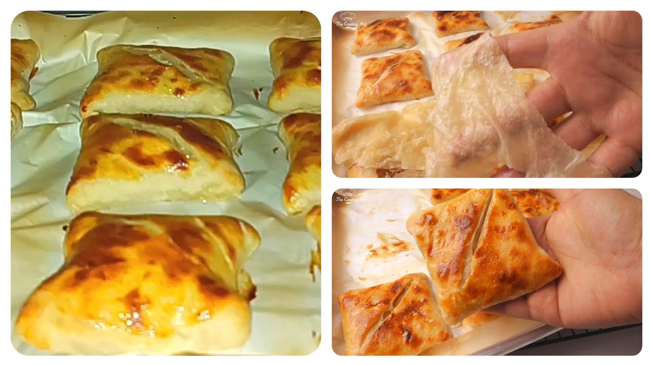 أسرع طريقة لعمل مينى فطير مشلتت👍 مقرمش ولذيذ🧇🧇 من أول مرة بدون فرد أو تعب❌