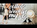 college week in my life nyc | how I find balance between college, work, and social life