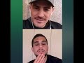 Charla entre Iker Casillas y Marc Bartra