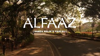 ALFAAZ - (LYRICS) | Hamza Malik | Zain Ali | Flex Musical 