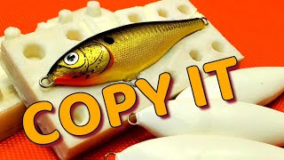 Making the lure you love most, Copy your best lure, its easy. #fishinglure #luremaking #lurefishing