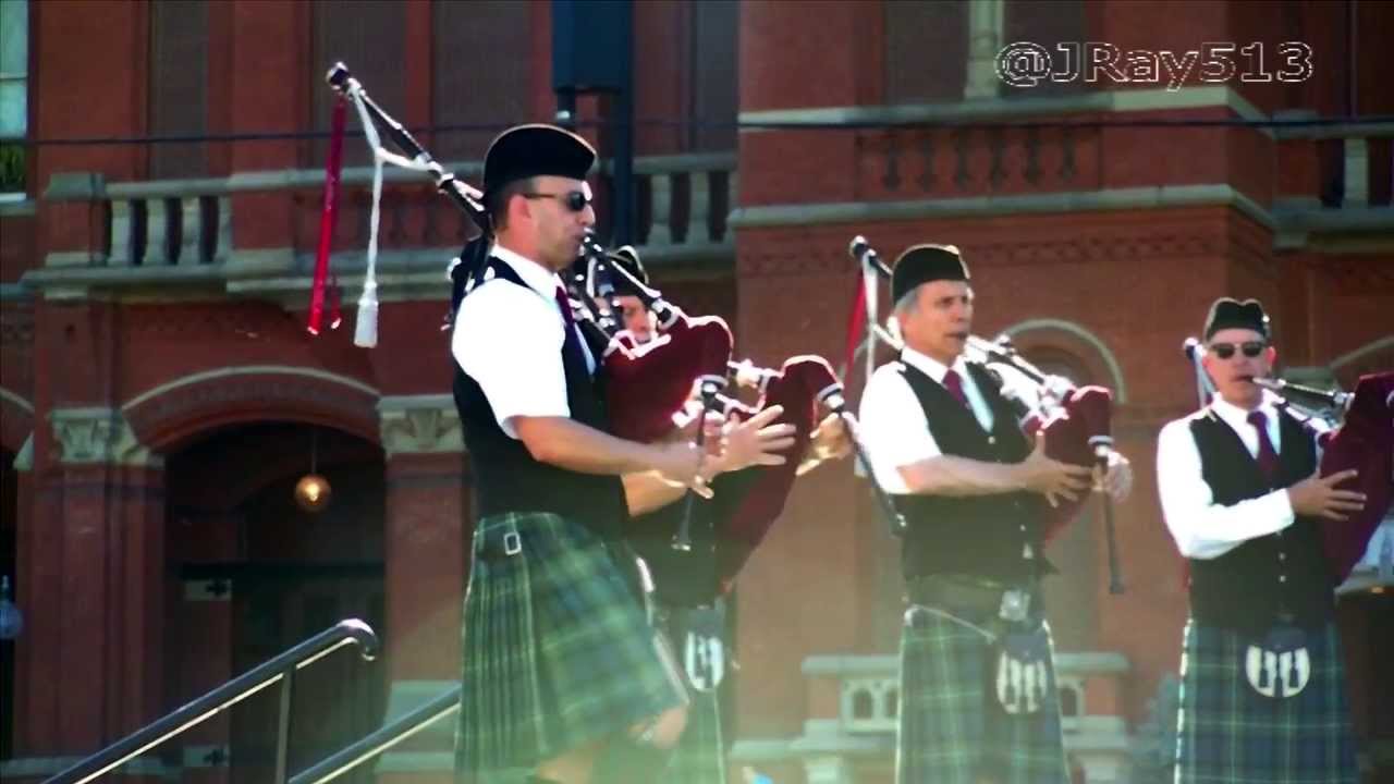 Cincinnati Caledonian Pipes and Drums Band "Amazing Grace" YouTube
