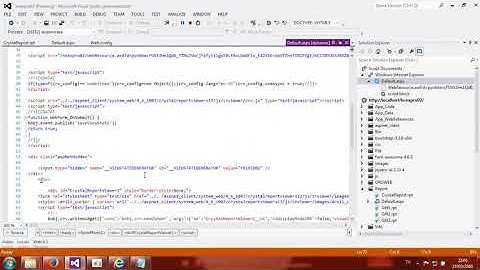 ASP.NET Crystal Report JavaScript runtime error 