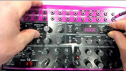 (A Musician's) Quick Guide For Getting Beats Out Of The Behringer Edge - For Non-Techno Music