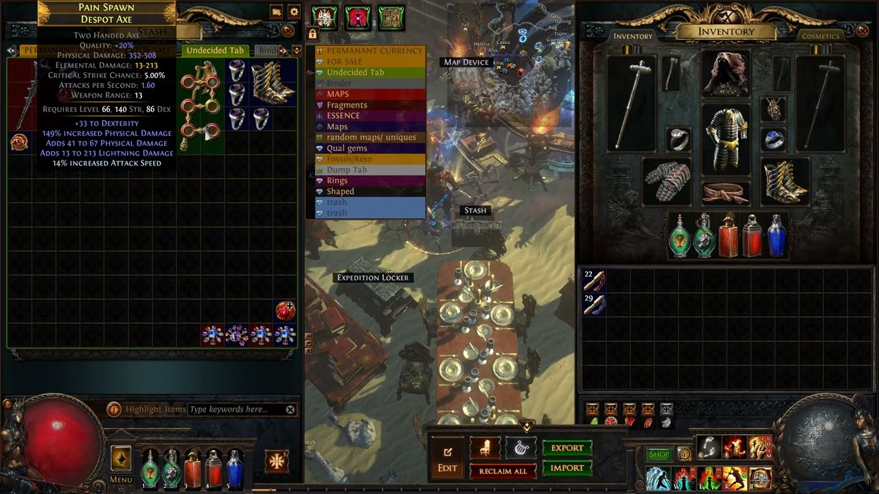 2 fusings! 3.19 Boneshatter axe 6L YouTube