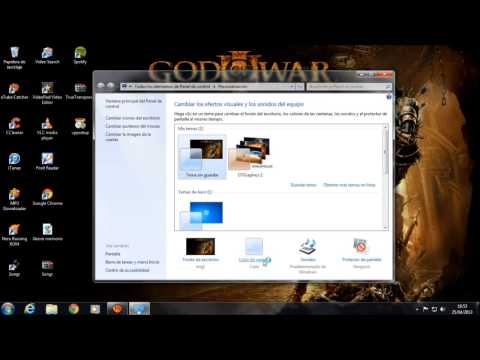 Video: Cómo Cambiar Temas En Windows 7 Basic