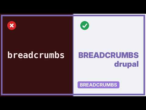 Drupal: Menu and breadcrumbs