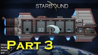 Starbound Let's Play - Episode 3 - Pokémon enemies!
