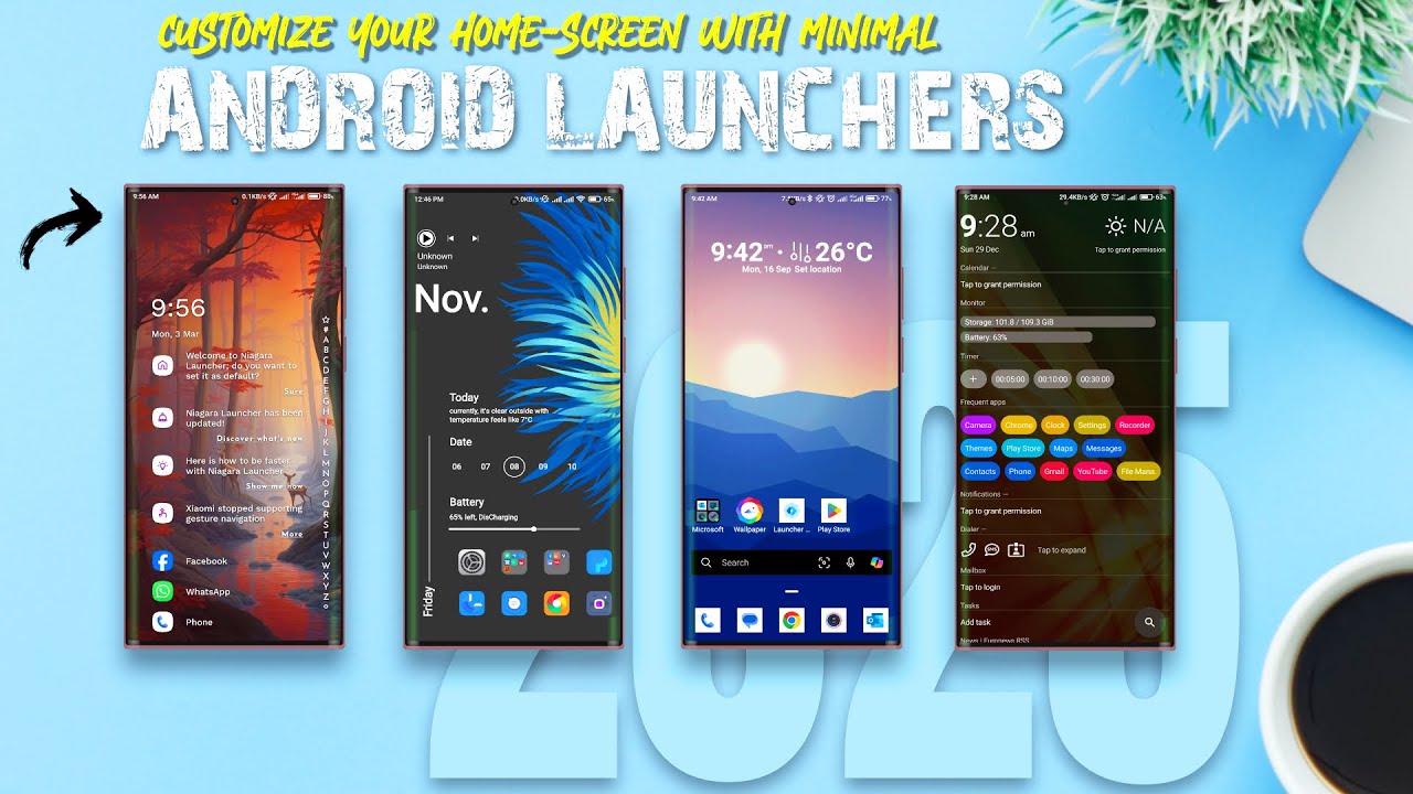 Top 5 Minimal Android Launchers You MUST Try in 2025 ⭐ (my top pick ...