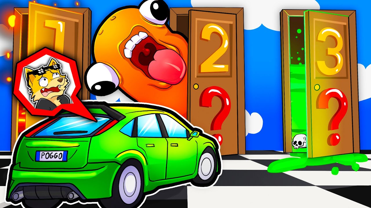 SOLO L'1% SOPRAVVIVE A QUESTE 10 PORTE MISTERIOSE SU BEAMBNG! UN MOSTRO GIGANTE MI HA MANGIATO?!