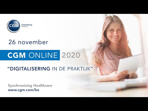 CGM Online 2020 - 26 november