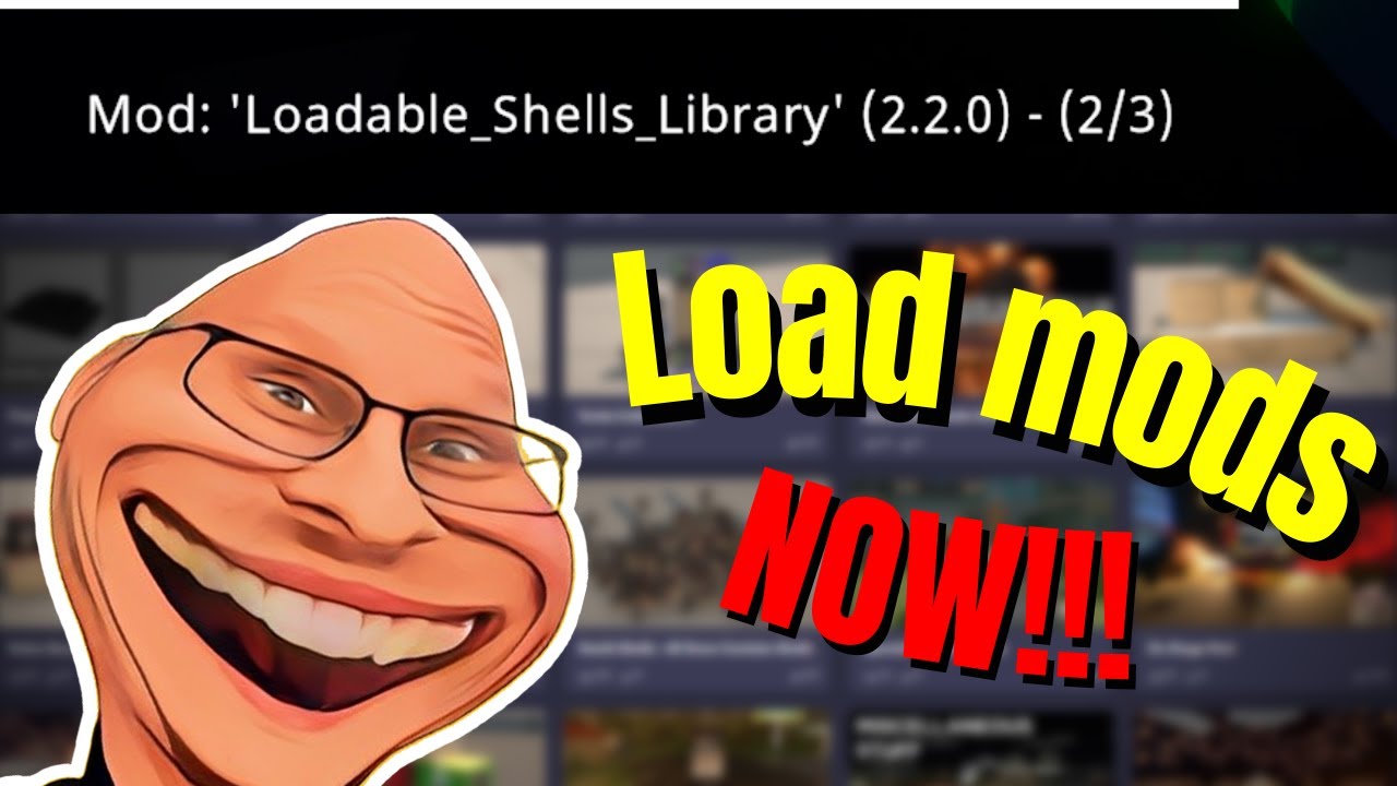 Mod Loading Loading mods without freezing...almost - YouTube