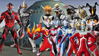 BELIAL ATROCIOUS. ULTRAMAN BELIAL VS ORB BURNMITE,GEED, ULTRAMAN Z,ZERO,BLACK KING,ZETTON #ウルトラマン 