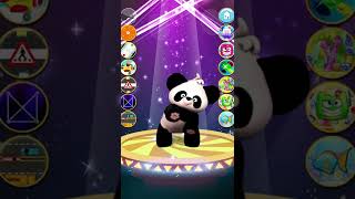 Dancing Panda Baby 🐼 Sweet Talking Panda Baby Game #Shorts screenshot 3