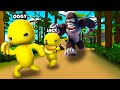 Gorilla got angry because of oggy and jack in wobbly life