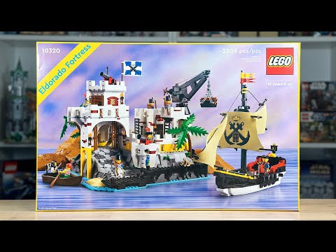 LEGO 10320 ELDORADO FORTRESS Review! (2023)