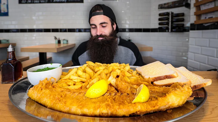 'THE WHALE' GIANT FISH N CHIPS CHALLENGE | The Chronicles of Beard Ep.127