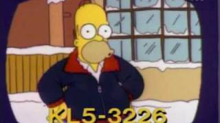 Mr Spazzaneve Homer Simpson