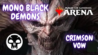:  -  / Mono-black Demons. MTG arena /  2021