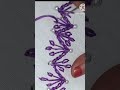 🤯 nice borderline hand embroidery design 🥸# trending # embroidery # short # video #