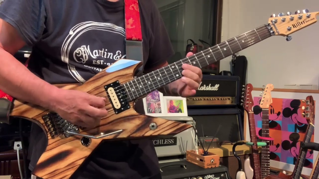 Killer KG-Exploder Prison/Burnerを少し弾きました♪ - YouTube