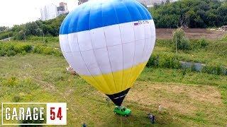 The world's first flying machine / OKA took off in a balloon