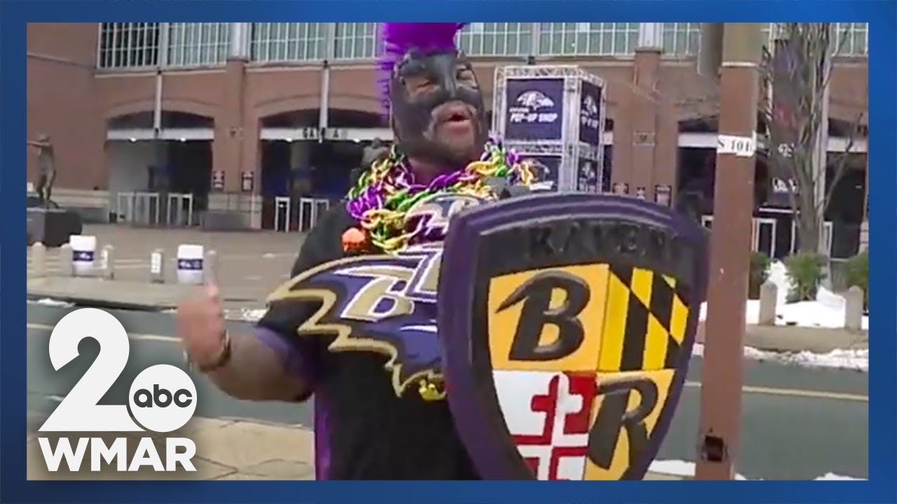 Ravens super fans ready to fly