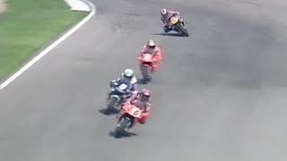 1999 City of Imola 500cc Motorcycle Grand Prix (Spanish commentary)