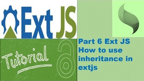 How to use inheritance in extjs
